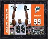 Jason Taylor Miami Dolphins 8x10 Color Plaque