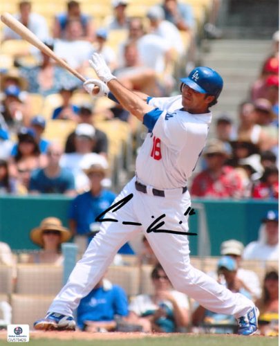 GAI Authentic Andre Ethier Autograph 8x10 Los Angeles Dodgers Photo