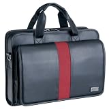Icon CB70-RED Leather Brief Case (Red) by Icon