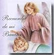 100 Baptismal Mini Remembrances Cards in Spanish - Guardian Angel, 1.5" x 2.5"
