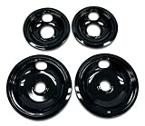 Whirlpool W10288051 Drip Pan Kit, Black