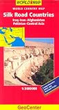 Silk Road Countries World Map