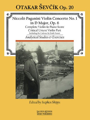 Paganini Concerto No. 1 In D Major With Analytical Exercises Violin/Piano Reduction
