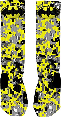 Batman Custom Nike Elite Socks