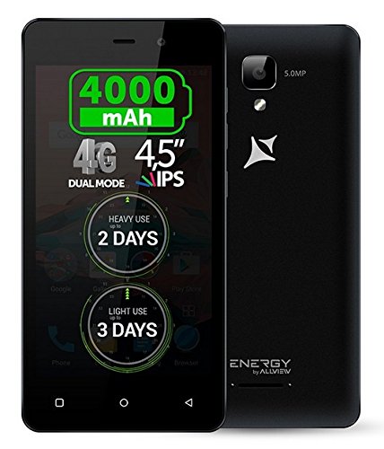 Allview P5 Energy Dual SIM 4G Dual Mode, FDD si TDD