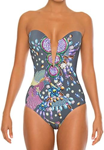 Paradizia Swimwear Women's Mediterranean One Piece (MEDIUM)