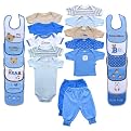 Baby 24-Piece Outfit Gift Cube Blue