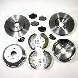 SMART - BREMSSCHEIBEN / BREMSEN + BREMSTROMMEL SET + ZUBEHÖR VORNE + HINTEN