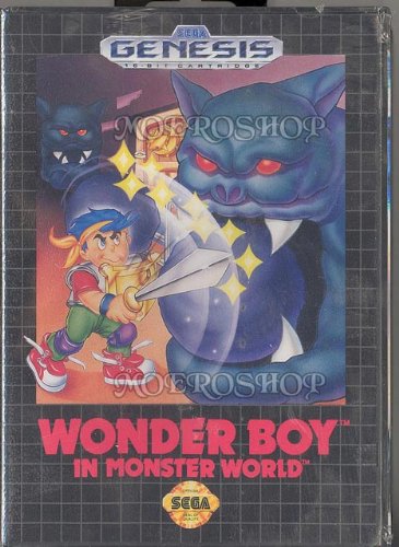 Wonderboy in monster world - Megadrive - US