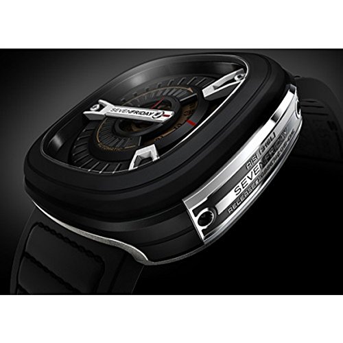 Seven Friday Herren Automatikwerk Schwarz Leder Armband Mineral Glas Uhr M2 1 See More At Http Uhr Florentt Sevenfriday Sevenfriday Watch Gentleman Watch