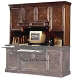 Mount View Hutch (Dark Cherry) (73"W X 47"H X 18.5"D)