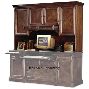 Kathy Ireland Mount View Hutch - IMMV722 (Dark Cherry) (73W X 47H X 18.5D)