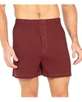 Men's Bamboo Jersey Underwear Boxers (Jupiter) Luxury for Him; Single Pack