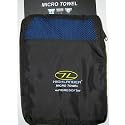 HIGHLANDER XL 140 X 124CM BATH MICRO FIBRE TOWEL BLUE