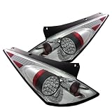 02-05 Nissan 350Z Led Taillights - Chrome 