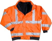Hot Sale GLoWEAR 8380 Class-3 Bomber Jacket, Orange, 2X-Large