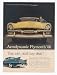 1956 Aerodynamic Plymouth Belvedere Convertible Print Ad (13596)