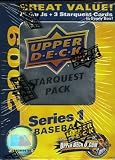 2009 Upper Deck Series 1 MLB Baseball Factory Sealed Retail Superstar Jumbo Box Plus Foil Super Star Bonus Pack