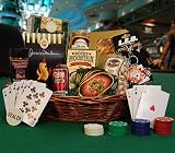 Winner Takes All Poker Gift Set with Snacks, Deck of Cards and Key Chain