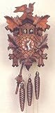 buy cheap price Musical Black Forest Cuckoo Clock-leaf and bird clock with musicman, Model #1300