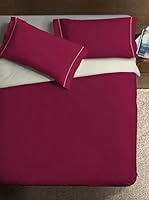 Ipersan Juego De Funda Nórdica Double Face (Burdeos/Nata)