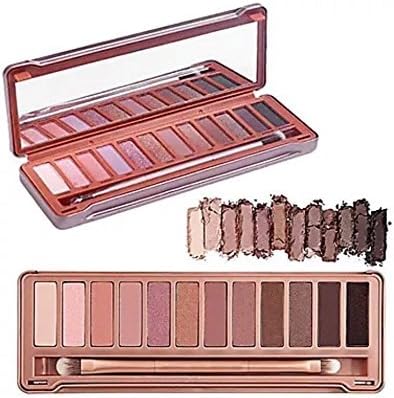 NEW 12 COLOURS MAKE UP NEUTRAL EYESHADOW CHOCOLATE BAR PALETTE NAKED NUDE EYE SHADOW URBAN NAKE by GLITZ COSMETICS