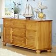 Cottage Double Dresser- Chestnut