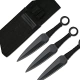SC 3 PC 6 1/2 THROWING KNIVES W/NYLON SHE 