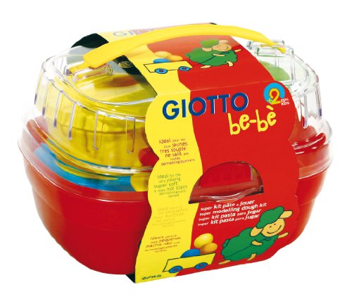 Lyra Giotto 4626 00 - Be-Be Superknetmasse, Set mit 4 x 100 gramm Standardfarben mit Zubeh&ouml;r