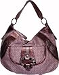 Guess Purse Handbag Tough Logo Mauve