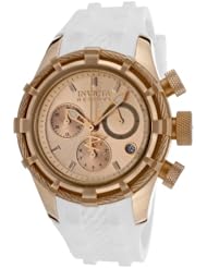 Invicta Womens 14779 Bolt Analog Display Swiss Quartz White Watch