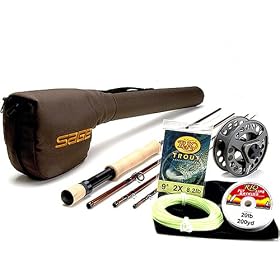 Sage Quality Big Game Fly Fishing Package ( 8wt, 4 pc Fly Rod, with Reel & Line)