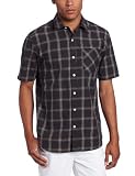 Volcom Mens Why Factor Plaid Short Sleeve Shirt