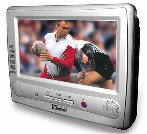 Childrens Toyshop  Electronics : Mustek PL8C70 7" Portable DVD player