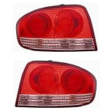 02 03 04 05 2005 Hyundai Sonata Taillight Taillamp Pair by Aftermarket