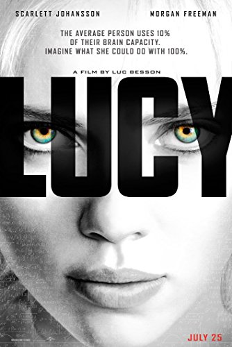 LUCY (2014) Scarlett Johansson Movie Poster 24"x36" - New. Ships Rolled In Shipping Tube.