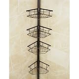 Oil Rubbed Bronze Euro Tension Shower Caddy - By Better Bath