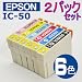 ���ѥå����åȡ�IC6CL50(6�� ���å�) ���ץ���[Epson]�ߴ����󥯥����ȥ�å�