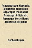 Asparagaceae: Massonia, Asparagus Acutifolius, Asparagus Tenuifolius, Asparagus Officinalis, Asparagus Verticillatus, Asparagus Seta-