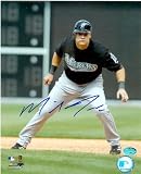 Mike Jacobs (Florida Marlins) Autographed/Hand Signed 8x10 Photo