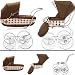 Inglesina SYSTM11BTR Classica Pram and Seat with Raincover - Arglye Pink