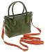 Tod's Women's Mini Leather Handbag, Olive