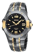 Seiko Men's Coutura Black Ion Watch #SGED96