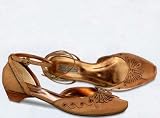 Marken-Ballerina hell-braun Damen-Schuhe Braun