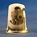 Porcelain China Collectable Thimble -- Wallace & Gromit with Free Gift Box