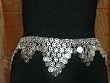 Belly Dancer Gypsy Hippie Silver Metal Dangling Coin Belt