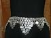 Belly Dancer Gypsy Hippie Silver Metal Dangling Coin Belt