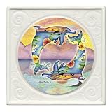 Thirstystone APNL3 Ambiance Set of 4 Absorbent Coasters Dolphin Paradise -