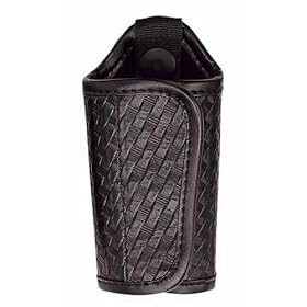 7916, Silent Key Holder Basketweave Black
