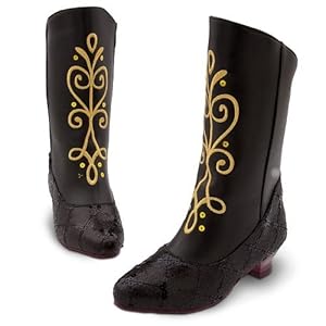 Disney Store Anna Boots for Girls Frozen Size 2 - 3 Youth